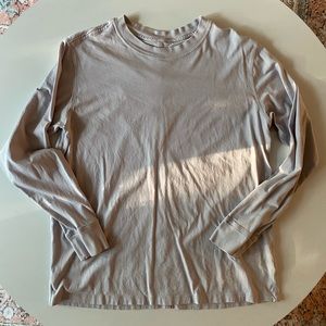 Lululemon All Yours Cotton Long Sleeve Shirt